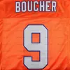 Bobby Boucher 9 The Water Boy Movie Men Jersey de futebol Ed Black S-3xl Alta qualidade Frete grátis