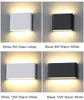 Edison2011 6W 12W Modern Waterproof Outdoor LED Wall Lamp IP65 Aluminum UP and Down Wall Light Garden Porch Sconce Decoration Light