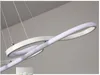 Modern Led Pendant Lighting in Musical Note Shape Pendant Lamps White Black for Dining room Bedroom 110V 220V