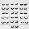 Fatcory Preço 3D Mink cílios falso cílios cílios falsos olhos moles Natural grossas tira completa Lashes Falso Cílios 3D Eye Lashes Extensão