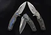 VENOM MINI pocket knife M390 blade titanium folding knives Survival Tactical gear camping hunting knife EDC