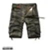 Högkvalitativ England Style Summer Mäns Army Cargo Work Casual Bermuda Plaid Shorts Men Fashion Classic Övergripande Match MMA Shorts