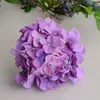 30pcs / lot Hydrangea Cabeça Diy Cabeça de flor Centerpieces casamento Fundo Decorativo Flor Hydrangea Chefe Home Decor