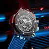 2019 Onola Brand Fashion Transparent Watch Men Unisex Ladies Birstatch Clock Plastic Light Sports Casual Unique Quartz Luxury Men6746359