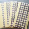 1200pcs 15 mm podłączenie uziemienia Wskazanie obwodu Ziemia Trwałe srebrne winylowe uziemienie winylowe naklejki Wodoodporna Elektryczność Etykieta bezpieczeństwa