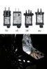 Rotatif Or Argent Étoile LED Projection Lampe Chute De Neige Flocon De Neige Animation Projecteur Lumière Arbre De Noël Décor Accesseries Cadeaux A112002