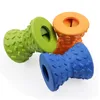 4 Color Pet toys safe non-toxic puzzle Slow food feeder for dog food pet bite-resistant big dog molar rubber dog chew toy