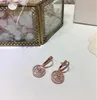 Earrings jewelry S925 sterling silver Stud Earrings Cubic Zircon women jewelry Gift Free shipping