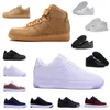 Neue Ankunft alle Schwarz Weiß Männer Frauen Laufschuhe ein 1 Dunk Sport Skateboarding Ones High Low Cut Braun Braun Turnschuhe nike air froce 1 forces one off white