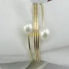 500 SZTUK Imitacja Pearl Metalowe Pierścienie Serwetki Wykwintne Okrągłe Galwaniczne Serwetka Klamra Do Wedding Bridal Shower Favor Party Decor
