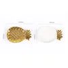 Creative Gold Pineapple Ceramic Storage Tray Golden Pineapple Jewelry Pallet Food Pallet Dry Fruit Plate Home Decoration Plate204y