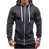 Winter Hoodie Mannelijke Cardigan Fleece Lange Mouw Hoodies Mannen Rits Sweatshirt Hoodies Mens Hooded Plus Size Coat Jacket Jumper