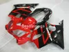 Kit carenatura parti moto iniezione per Honda CBR600 F4I 04 05 06 07 carene nere rosse set CBR600 F4I 2004-2007 IY29