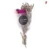 Fiore secco Erba di cristallo artificiale per la decorazione del regalo di San Valentino Mini bouquet Fai da te Ragazze Fiori secchi Fotografia Prop