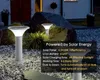 Solar Pathway Lighting Landscape Garden Decoration with Automatic On/Off Sensor Three Height Adjustable Aluminum Body for Lawn Yard