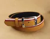 2019 modedesigner Tom Belt Mens Belt Luxury Style läder höstbälten för kvinnor metall stift spänne jeans byxor äkta läder man st 272g