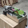 Kolice Ticari Gıda İşleme Taco Haddeleme Makinesi / Taco Maker / Waffle Makinesi / Un Mısır Tortilla Maker Makinesi Tutucu