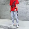 Hip Hop Dance Man Sweatpants Streetwear Светоотражающие Joggers Мужчины шаровары повседневные брюки Harajuku Pant High Street Cargo Мужчины