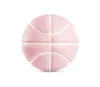 Kuangmi Pink Basketball No 7 Girls مخصصة لطلاب Pink Sao Powder للطلاب PU Basketing Birthning Gift313O