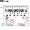 GROW K219-A+R502-AW Placa de control remoto infrarrojo de huellas dactilares de relé de tiempo programable