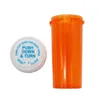 30 DRAM PUSH DOWN TURNIK Fiolka Kontener Akrylowy Plastikowy Storage Stash Jar Pill Bottle Case Tobacco Box Container