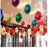 Großhandel Weihnachtsbaum Bunte Weihnachtskugeln Dekorationen Baubles Party Supplies Hochzeit Ornament 24 teile/los 4 CM 6 CM 8 CM