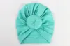 Neueste Baby Hüte Mützen mit Knoten Dekor Kinder Mädchen Haarschmuck Turban Knoten Kopf Wraps Kinder Kinder Winter Frühling Beanie da240