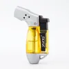 Big Firepow Gas Three Fire Lighter Turbo Lighters Smoking Accessories Three Torch Lighter Cigar Cigarettes Lighter Gadgets For Men