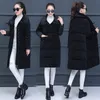 Wholesale-Fitaylor Winter White Duck Down Velvet Jacket Coat Women Long Down Parkas Female Thickening Warm Snow Outwear