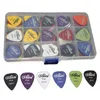 NAOMI Gitarrenplektren, 100 Stück, Akustik- und E-Gitarren-Picks, Plektrum, verschiedene 6 Stärken, Pick-Box, Gitarrenteile, Zubehör, New8323605