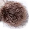 冬の女性ツイストニット帽子暖かいポンポム毛皮の毛皮の毛皮の裏地付き帽子スカルビーニービーニークロシュスキーアウトドアキャップビーニーDA048