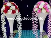 Декоративные свадебные колонны Колонны металлические золотые свадебные цветочные стенды букет украшения Центральным ВАЗа decor707