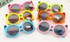 Niedliche Cartoon-Sonnenbrille für Kinder, Sonnenschutz, für Kinder, Mädchen, Jungen, Brillen, Kunststoffrahmen, UV-Schutz, bunt