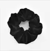 Sammet scrunchy hairbands scrunchie poadband solid hår hållsytail han rep huvudstress gummiband mode hår accesorios 50pcs / pack d7017