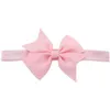 Baby Bow Hair Bands 20 Design Solid Elastic Band Baby Bandbands Kids Headwear Girls Hair Hairs Bands 078479994