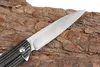 1 pz nuovo design flipper coltello pieghevole D2 lama satinata manico in acciaio cuscinetto a sfera campeggio esterno coltelli regalo tascabili EDC