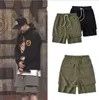 Lässige Herren-Shorts, High Street, neue Mode, Hip-Hop-Stil, lässige Mode-Shorts, Schwarz und Grün, asiatische Größe M-XL