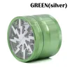 63mm grand Grinders Concave Herb Grinder 4 COUCHES Nouveau Style Diamant En Alliage De Zinc pour narguilé bongs tabac fumée cigarette Accessoires Fumeurs