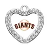 Charms personalizzato San Francisco cuore dell'annata della collana di pendenti di fascino di moda per i monili delle donne degli uomini fai da te