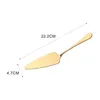 stainless steel Shovel cake server Pizza Cake shovel knife cake baking tools birthday cakes Shovel cutter home kitchen tool