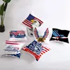 Pillowcase American Flag Independence Day Decoration Pillow Case Home Striped Star Case Cover Sofa Cushion DDA25
