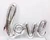 LOVE Alphabet mongolfiere Festa di compleanno Decorazione di nozze Mylar Foil Balloon grande Lettera Balloon Epacket libera la nave