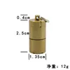 Pocket Mini Compact Kerosene Light Capsule бензина легкий ключ цепь шлифовальные колеса легкие наружные инструменты
