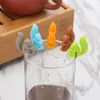 Silicone Tea Infuser Squirrel Device Tea Bag Hanging Snail Mug Cup Clip Label Party New Year Supplies EEA582