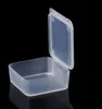 Small Square Clear Plastic Storage Box Transparent Jewelry Storage Boxes Creative Beads Crafts Case Containers6733027