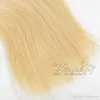Straight Double Drawn 613 blonde 100g 10 to 30 Inch Cuticle Aligned Prebonded Human Virgin Russian Nano Ring Hair Extensions