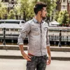 SIMWOOD Männer Hemd Camisa Masculina 2019 frühjahr Neue Denim Shirts Männlichen Tasche Vintage Slim Fit Plus Größe Kleidung CC017003