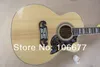 Free Shipping " Solid Spruce Maple Side & Back Rosewood Fretboard Body Guitar Natural Color