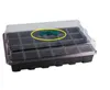 24 Cells Hole Plant Seed Tray Plastic Nursery Pot with Lid Garden Plant Germination Kit Grow Box SN1140