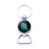 12 Constell Keychains Sign Beer Bottle Opener Key Chain Ring Keychain Fashion Accessories Drop Ship 340115
